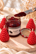 Mermelada con fresas